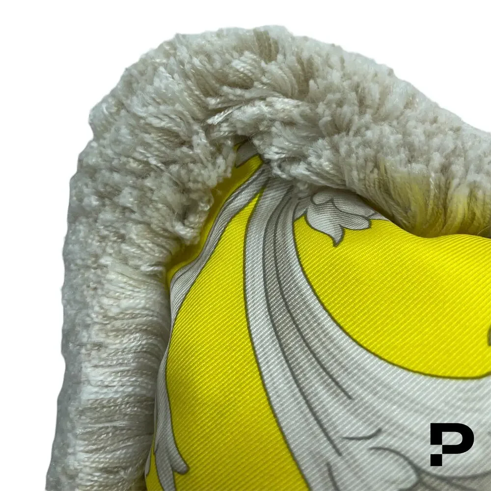 🔴 Versace Home Pillow - Yellow Baroque